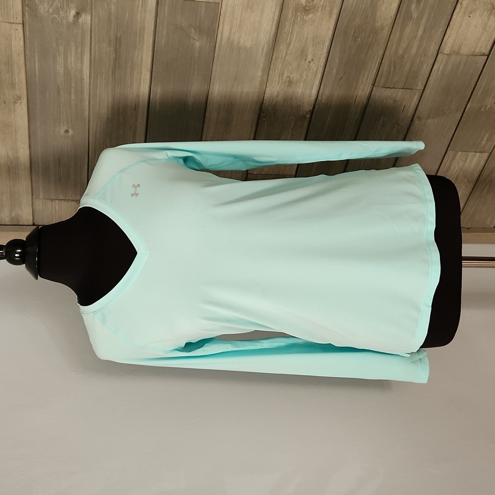 Long Sleeve Under Armour Workout Top | HeatGear | Aqua Athleisure | Medium